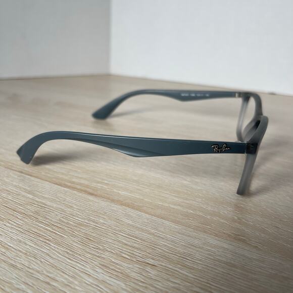 Ray-Ban RB7047 5482 Eyeglasses Light Gray Translucent Matte Frame Only 54-17-140 - Picture 9 of 9